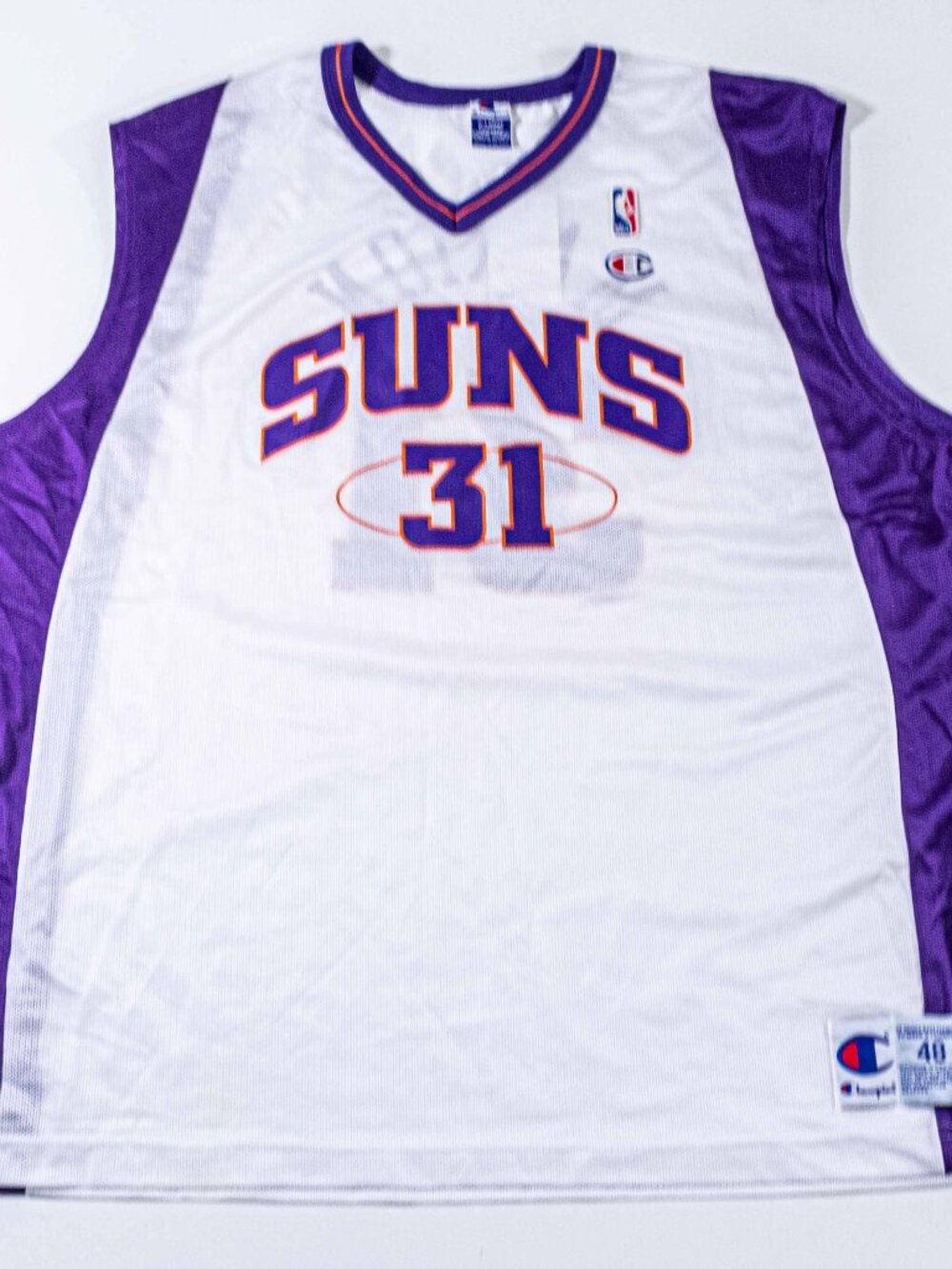 Vintage Phoenix Suns Shawn Marion Jersey Champion 48 XL Rookie